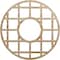 Ekena Millwork O'Neal Wood Fretwork Pierced Ceiling Medallion, Red Oak, 30"OD x 10 7/8"ID x 3/8"T CMWP30X30X0375ONRO - alternate 1